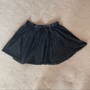 Black circle skater skirt from Urban Outfitters